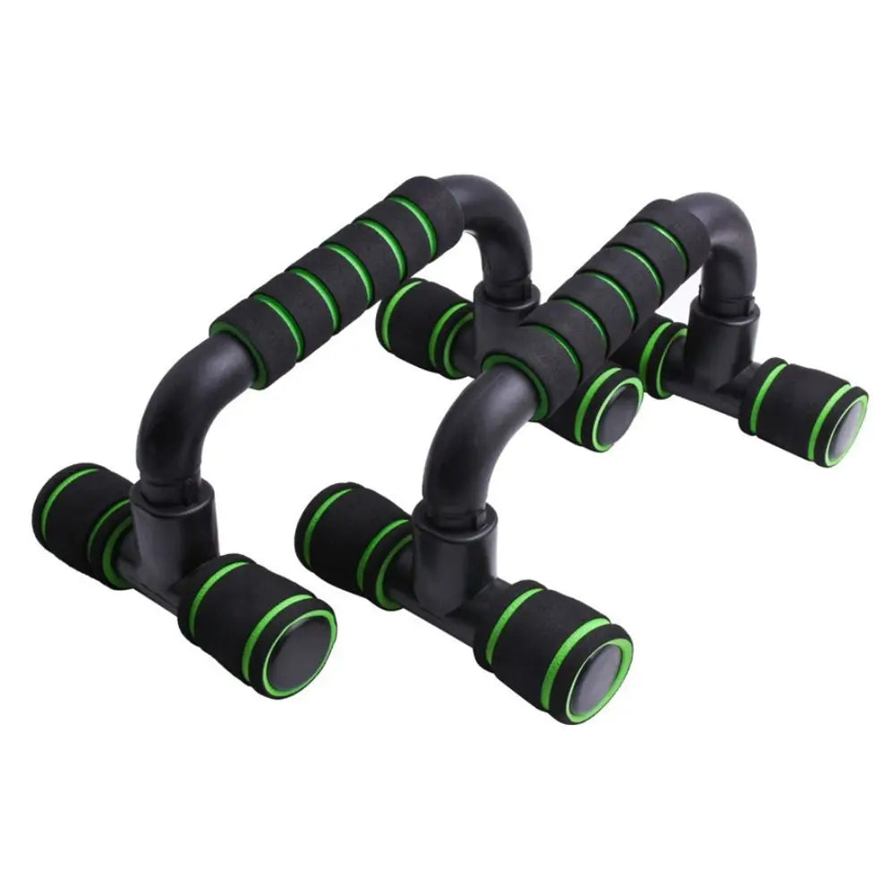 1 Pair of Gym Handles Non-slip Push-up Stand Strong Stable Pushup Bars Durable H-shaped Calisthenics Parallel Bars Fitness
