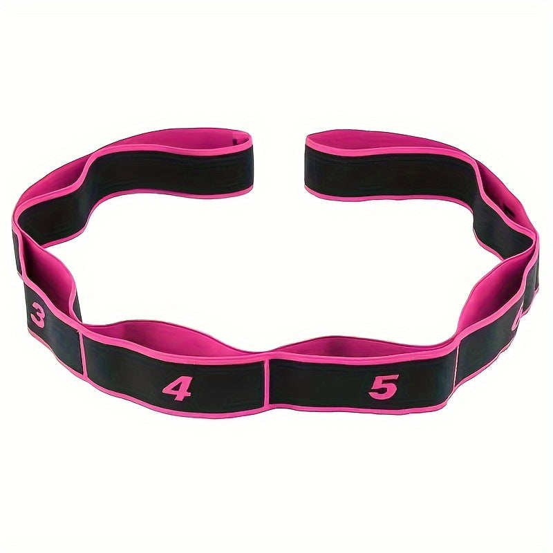 Yoga Elastic Band Yoga Number Band Shoulder and Back Opening Fitness Resistance Band Tension Band Stretching Band Stretching and Muscle Tension Band