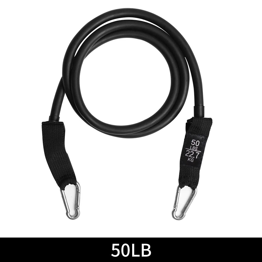 Fitness Resistance Tube Band Stretch Rubber band Pull Rope Exercise Training Expander Door Anchor Handle Ankle Strap Accessories