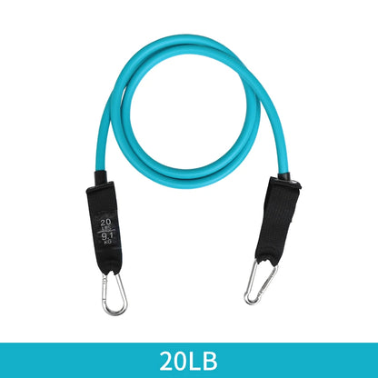 Fitness Resistance Tube Band Stretch Rubber band Pull Rope Exercise Training Expander Door Anchor Handle Ankle Strap Accessories