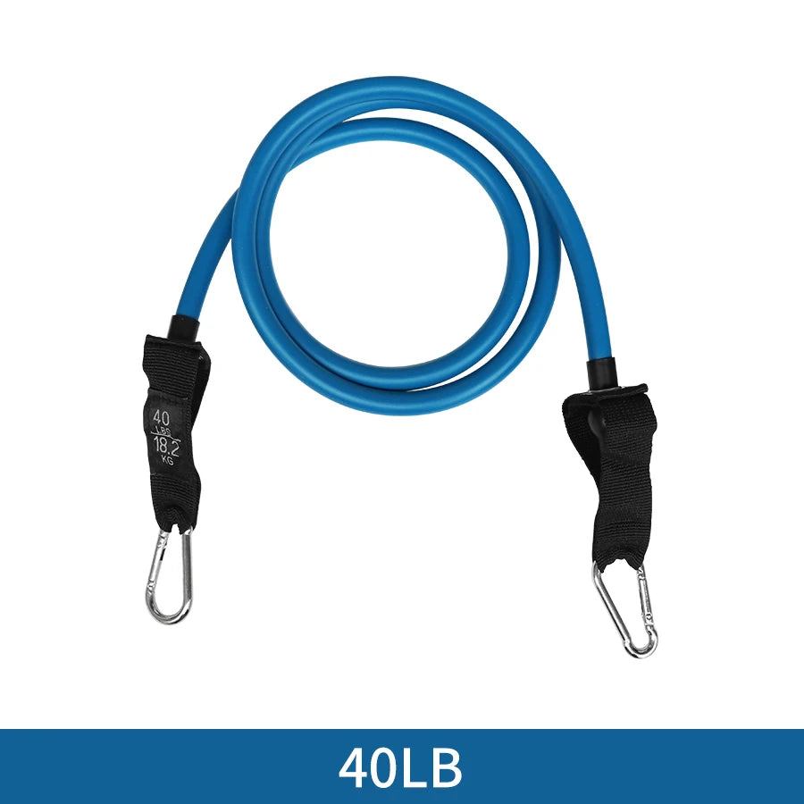 Fitness Resistance Tube Band Stretch Rubber band Pull Rope Exercise Training Expander Door Anchor Handle Ankle Strap Accessories