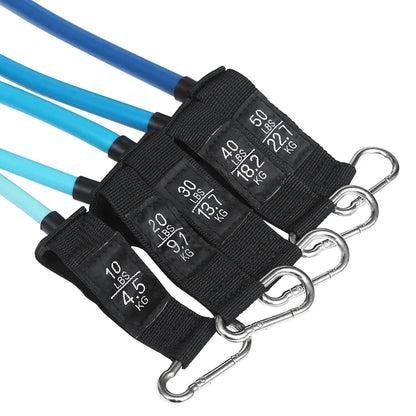 Fitness Resistance Tube Band Stretch Rubber band Pull Rope Exercise Training Expander Door Anchor Handle Ankle Strap Accessories