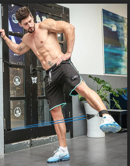 Fitness Resistance Tube Band Stretch Rubber band Pull Rope Exercise Training Expander Door Anchor Handle Ankle Strap Accessories