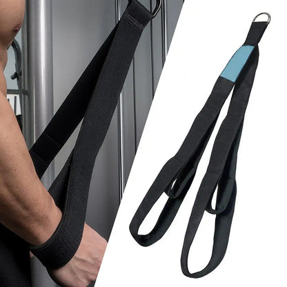 Pull Down Rope  Durable High Elasticity Pull Up Assist Band  Polyester Triceps Extension Strap