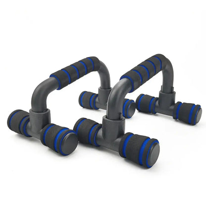 1 Pair of Gym Handles Non-slip Push-up Stand Strong Stable Pushup Bars Durable H-shaped Calisthenics Parallel Bars Fitness