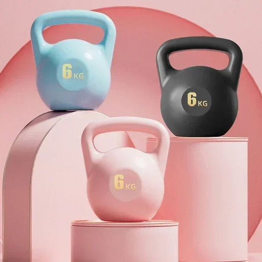 1pc Women's Lifting Kettle Dumbbell Buttock Artifact Kettlebell Men's Fitness Home Professional Squat Weight Loss Exercise Equip