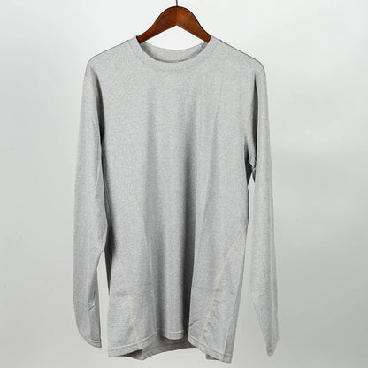 Men Compression Running T-Shirt Gym Sportswear Training Jogging Shirts Fitness Tight Long Sleeve Sport T-shirt Quick Dry Clothe