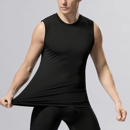 Men Shaping Vest Body Shaper Compression Tank Top Male Slimming Workout Tee Skin-friendly Tummy Control Sleeveless Shirts Gym