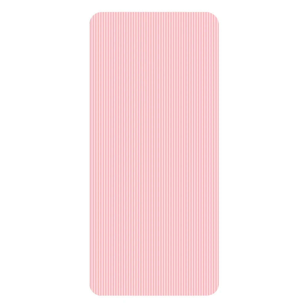 Yoga Mat Pilates Floor Mat 10mm Thick Solid Color Fitness Mat 72x23.8in Yoga Workout Mat Multi-Function for Home Gym