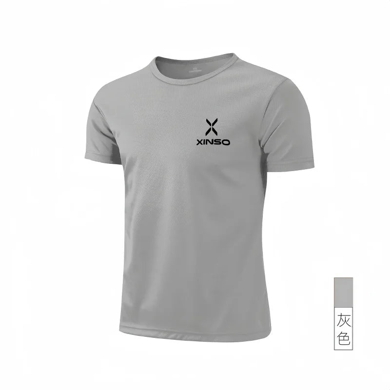 Quick Dry Running Shirt Football Shirt Men's Sportswear Men's Jogging T-shirt Quick Dry Compression Sports T-shirt Gym