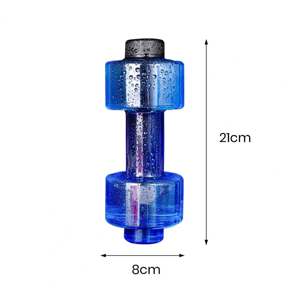 500/1500/2200/2600ML Dumbbell Water Bottle ET Dumbbell Shaped Kettle Arm Muscle Training Fitness Cycling Workout Water Bottle