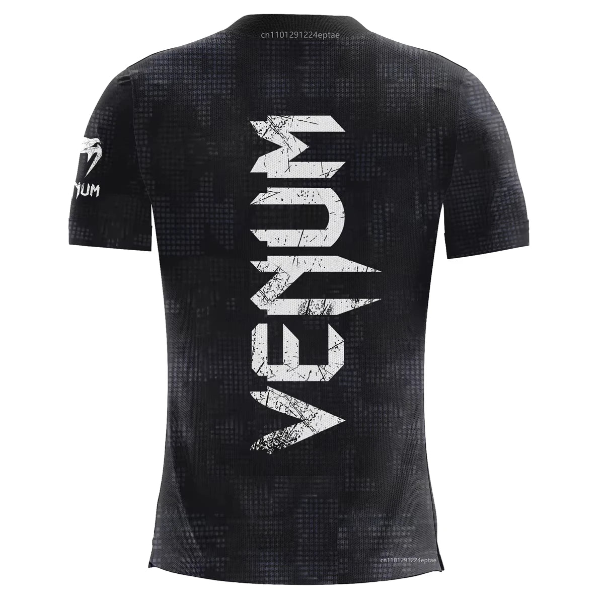 Men's UFC Black White T-shirt Classic Short Sleeved 3D Print Tees Summer Casual O-neck Jersey Boxing Fitness Training T-shirts
