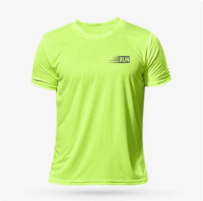 Quick Dry Running Shirt Football Shirt Men's Sportswear Men's Jogging T-shirt Quick Dry Compression Sports T-shirt Gym