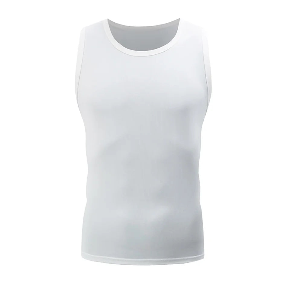 1/3 Piece Men's Four Seasons Basic Plus Size Sports And Leisure Vest Men's Fitness Running Basketball Bottoming Sleeveless Vest