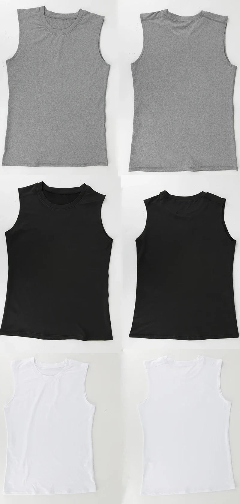 Men Shaping Vest Body Shaper Compression Tank Top Male Slimming Workout Tee Skin-friendly Tummy Control Sleeveless Shirts Gym