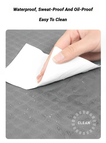 Foldable TPE Yoga Mat: Eco Friendly, Double Sided Non-slip, Folding Travel Fitness Mat for Yoga, Pilates & Floor Workouts