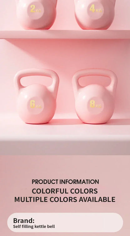 1pc Women's Lifting Kettle Dumbbell Buttock Artifact Kettlebell Men's Fitness Home Professional Squat Weight Loss Exercise Equip