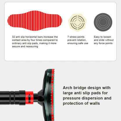 Doorway Pull Up Bar Strength Training Pull Up Bar Adjustable Length Upper Body Fitness Workout Bar Horizontal Bar for Home Gym