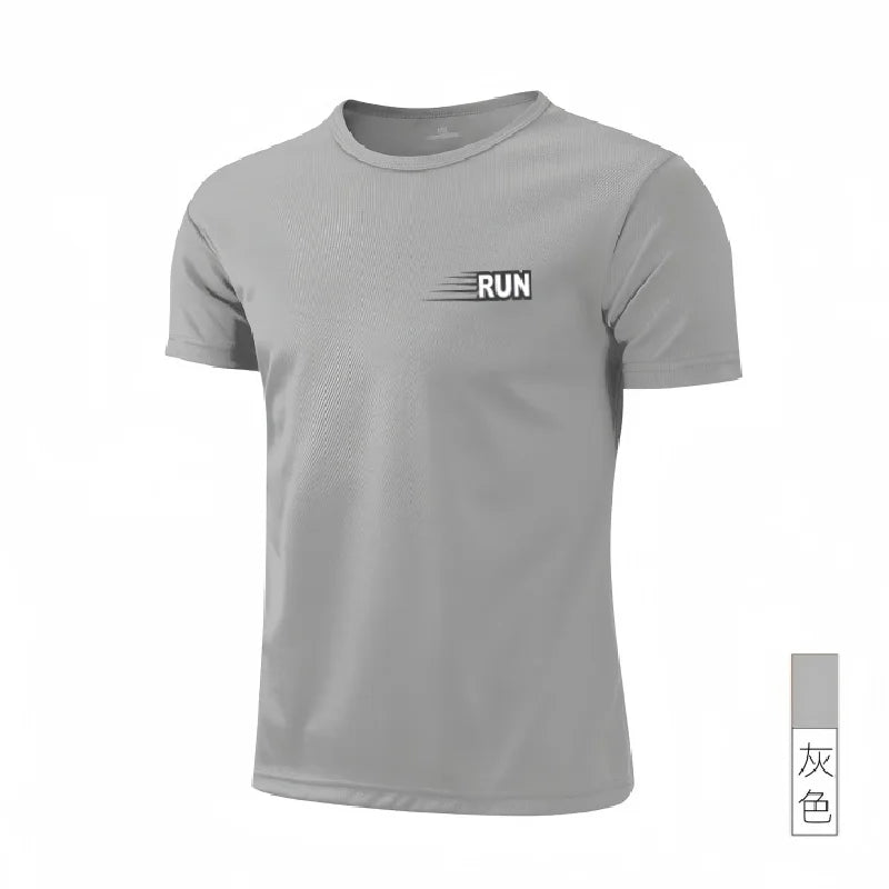 Quick Dry Running Shirt Football Shirt Men's Sportswear Men's Jogging T-shirt Quick Dry Compression Sports T-shirt Gym