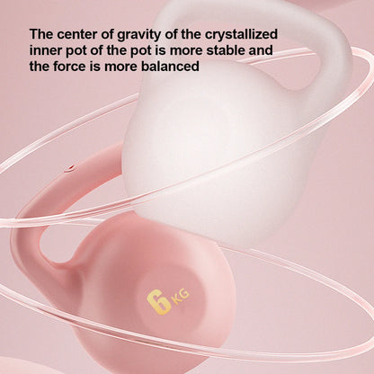 Water-filled Soft Kettlebell Versatile Shock-Proof Impact-Resistant Anti Slip Grip Hand Weights for Noise-Free Strength Training