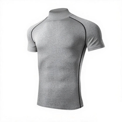 Compression T Shirt Men Bodybuilding Sportswear Short Sleeve Quick Dry Workout Shirts Sport Tops Tee Gym Running T-shirt Men
