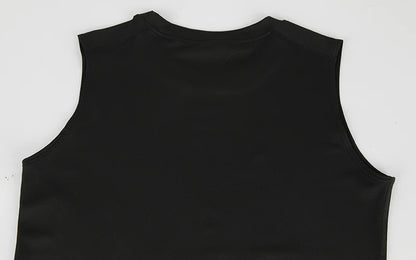 Men Compression Tank Top Slim Sleeveless Vest Breathable Quick Dry for Fitness Gym Sweat Cycling Active Tops