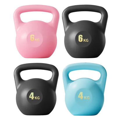 4/6KG Water-filled Kettlebell Soft Kettlebell Anti Slip Grip Hand Weight for Home Workouts Muscle Training Kettlebell Deep Squat