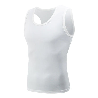 1/3 Piece Men's Four Seasons Basic Plus Size Sports And Leisure Vest Men's Fitness Running Basketball Bottoming Sleeveless Vest