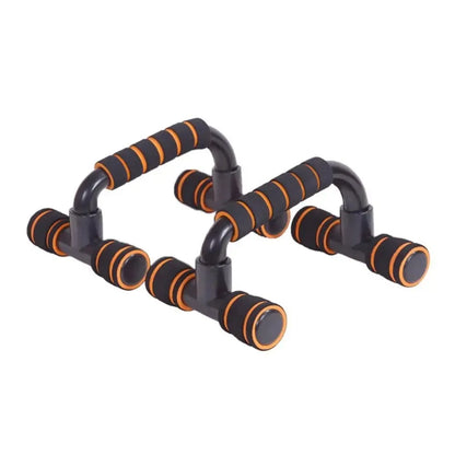 1 Pair of Gym Handles Non-slip Push-up Stand Strong Stable Pushup Bars Durable H-shaped Calisthenics Parallel Bars Fitness