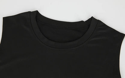 Men Compression Tank Top Slim Sleeveless Vest Breathable Quick Dry for Fitness Gym Sweat Cycling Active Tops