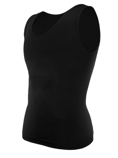 Mens Tummy Control Shapers Compression Shirt Slimming Undershirt Body Shaper Tank Tops gynomastica Sleeveless Shapewear Vest