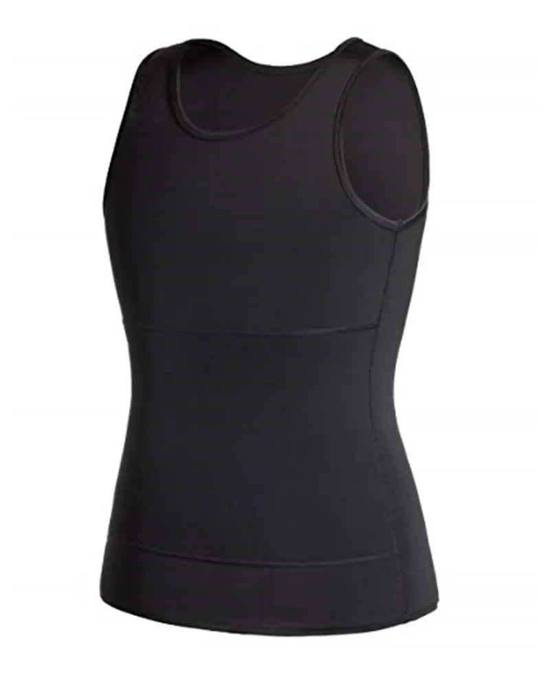 2/1 Slimming Vest Men's Slimming Bodysuit Slimming Waist Corset Corset Slimming Vest Slimming Slimming Tummy Trimming Shapewear