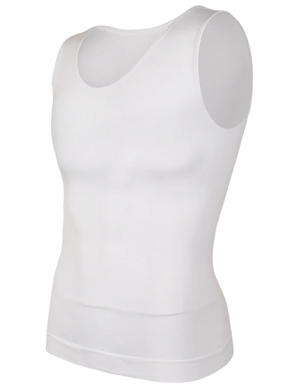 Mens Tummy Control Shapers Compression Shirt Slimming Undershirt Body Shaper Tank Tops gynomastica Sleeveless Shapewear Vest