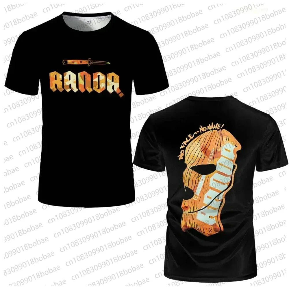 ASKARI Boxing Fighting Match Design 3D Men Fitness Short Sleeve T-shirt Breathable Mesh Sports Tees for Male Outdoor Trainning