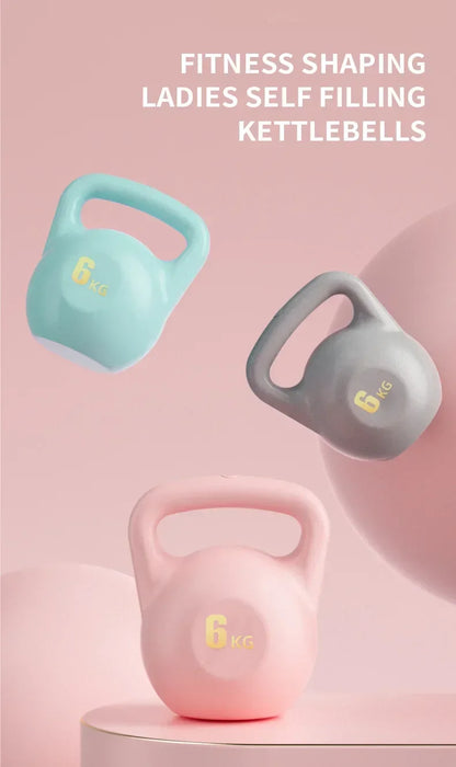 1pc Women's Lifting Kettle Dumbbell Buttock Artifact Kettlebell Men's Fitness Home Professional Squat Weight Loss Exercise Equip