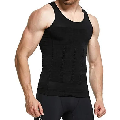 2/1 Slimming Vest Men's Slimming Bodysuit Slimming Waist Corset Corset Slimming Vest Slimming Slimming Tummy Trimming Shapewear