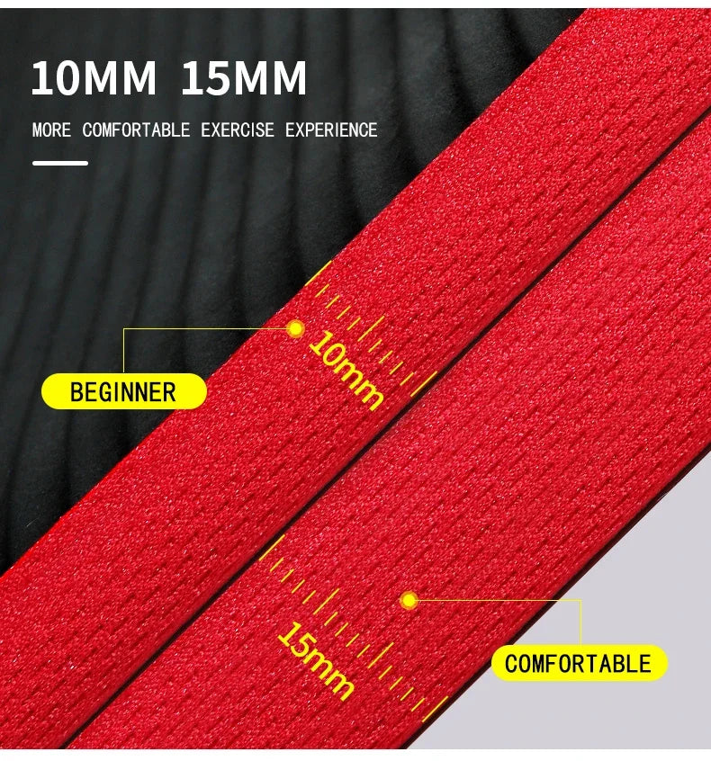 10MM Extra Thick 183cmX61cm Yoga Mats NRB Non-slip Exercise Mat Fitness Tasteless Pilates Workout Gym Mats With Bandage