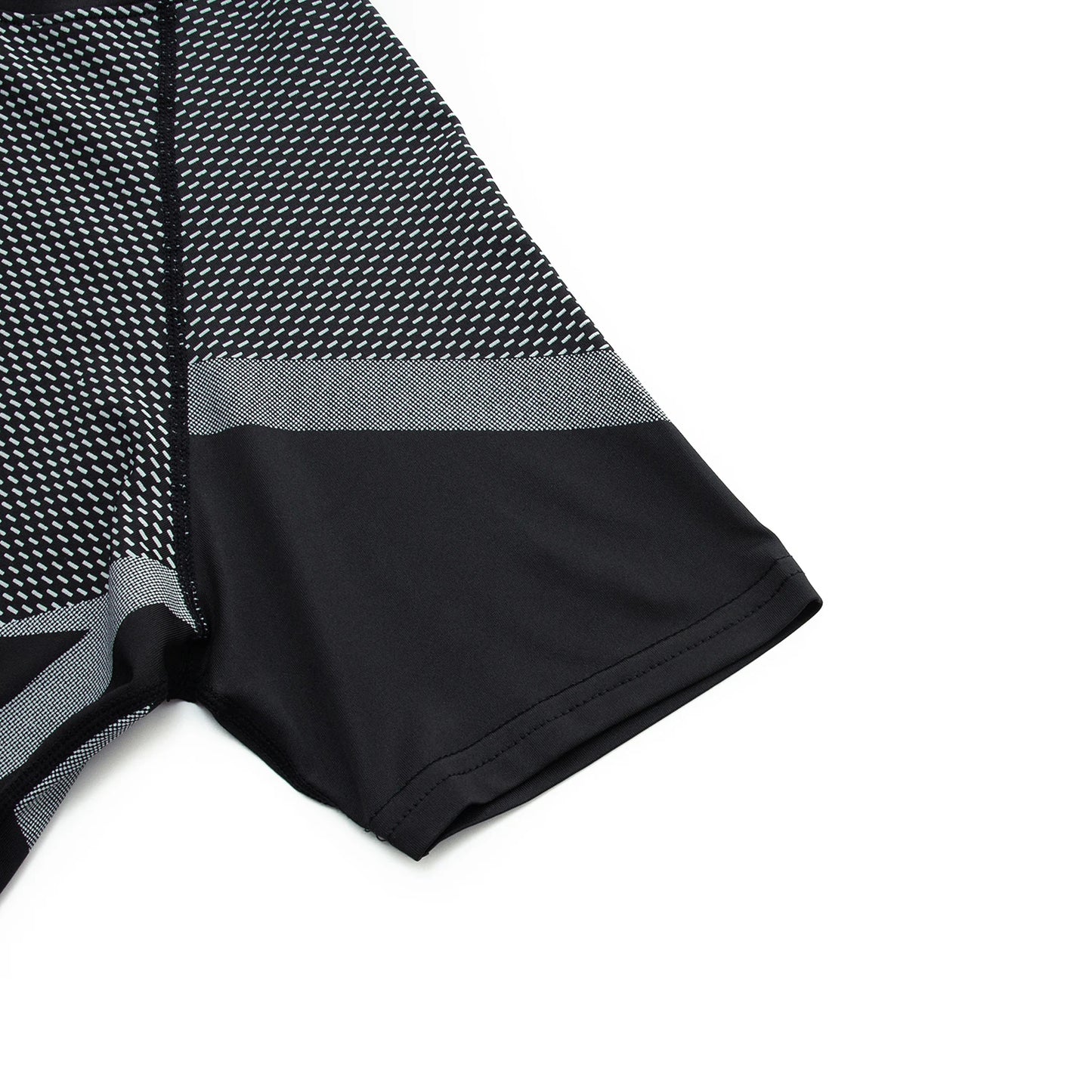 HANRAN Men's Compression shirt Tight Quick Dry Running Sports T-Shirt Gym Fitness Training Workout Breathable Man Brand Top