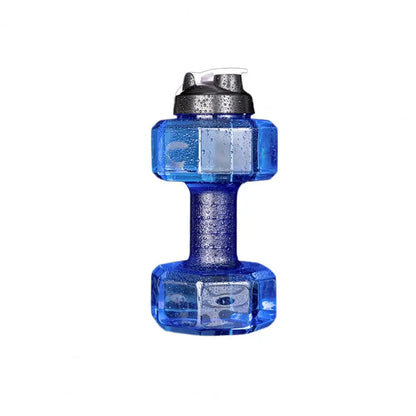 500/1500/2200/2600ML Dumbbell Water Bottle ET Dumbbell Shaped Kettle Arm Muscle Training Fitness Cycling Workout Water Bottle