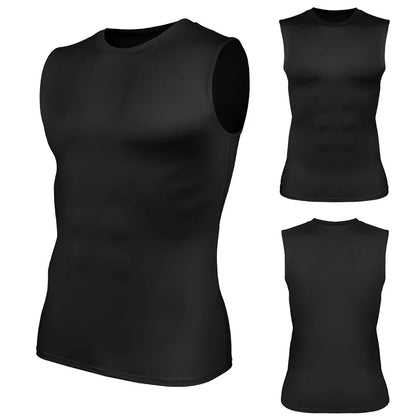 Men Shaping Vest Body Shaper Compression Tank Top Male Slimming Workout Tee Skin-friendly Tummy Control Sleeveless Shirts Gym