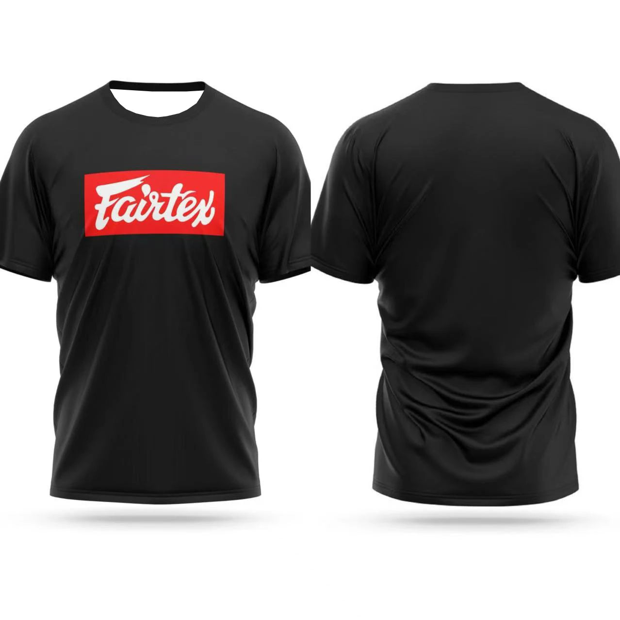 New Summer Quick-Dry Mens T shirt Fighting Suit Fairtex Printed Sports Comfortable and Breathable Loose Short Sleeve Womens Tops