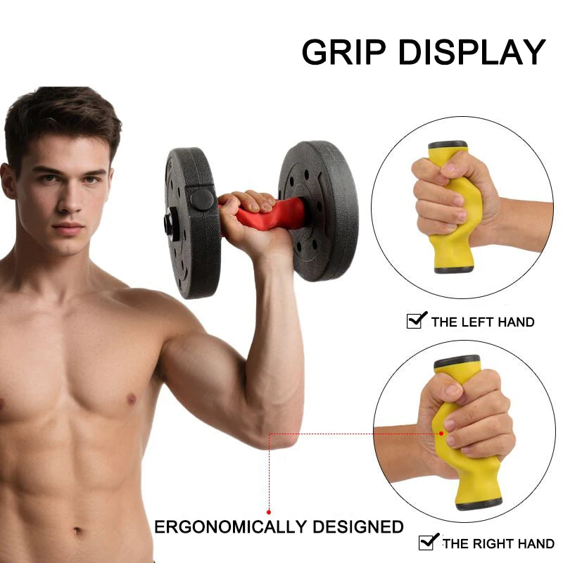 Barbell Dumbbell Booster Grip Portable Fitness Equipment Fitness Equipment Accessories Avoid Injury Increase Friction