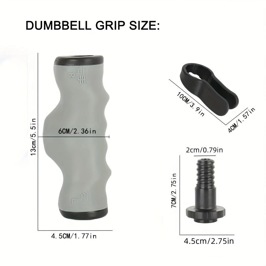 Barbell Dumbbell Booster Grip Portable Fitness Equipment Fitness Equipment Accessories Avoid Injury Increase Friction