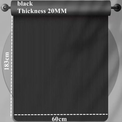 20MM 183×60cmThick Yoga Mats Anti-slip Sport Fitness Mat Blanket for Exercise Yoga and Pilates Gymnastics Mat Fitness Equipment