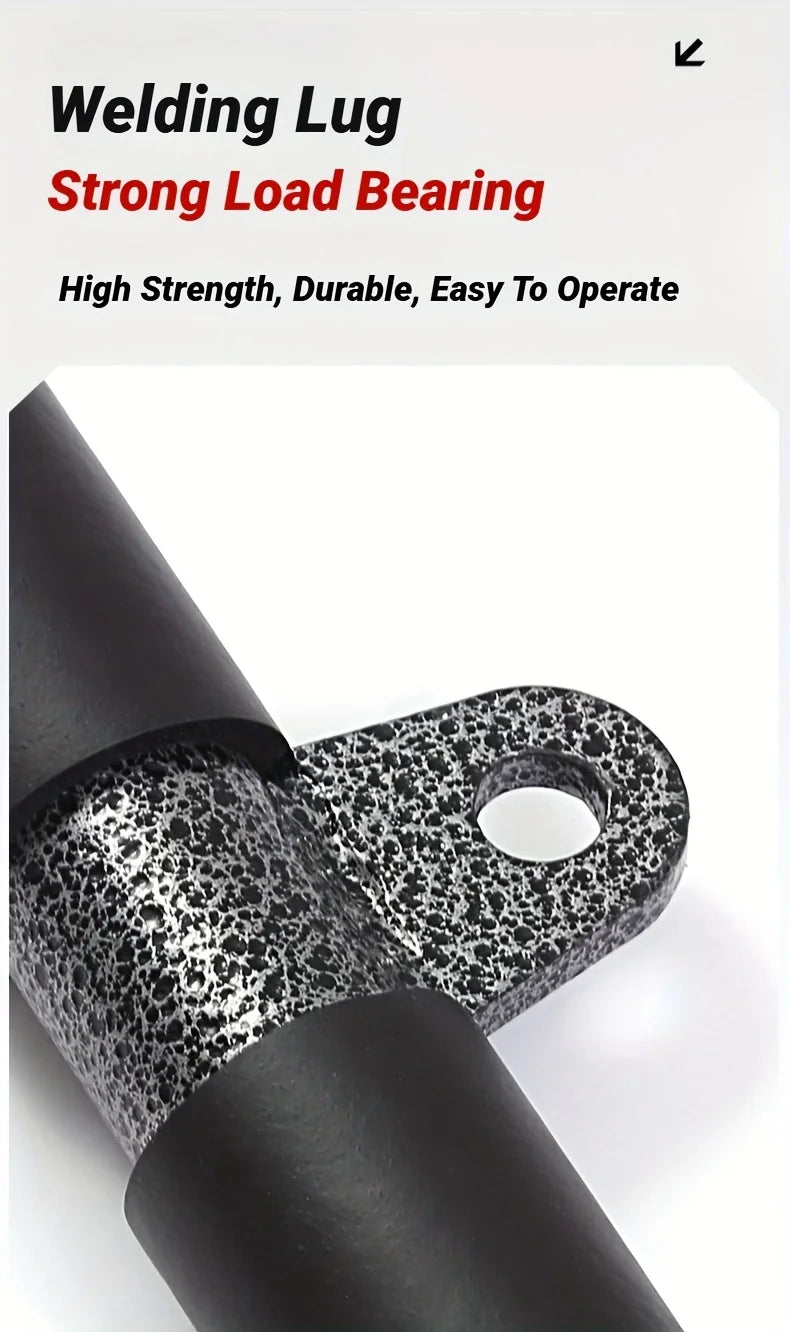 Fitness Lat Pull Down Bar Press Biceps Back Strength Workout Handle For Cable Machine Attachment Gym Accessories