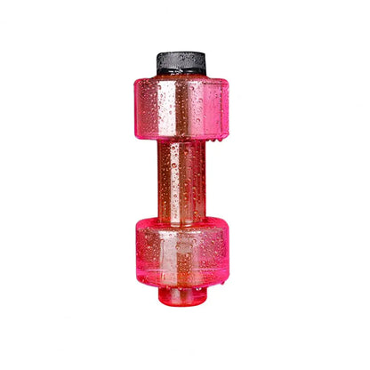 500/1500/2200/2600ML Dumbbell Water Bottle ET Dumbbell Shaped Kettle Arm Muscle Training Fitness Cycling Workout Water Bottle