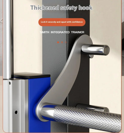 Smith machine gantry fitness equipment, home bird squat bench, multi-functional home comprehensive trainer