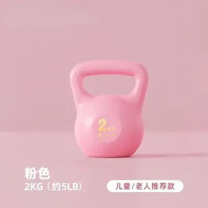1pc Women's Lifting Kettle Dumbbell Buttock Artifact Kettlebell Men's Fitness Home Professional Squat Weight Loss Exercise Equip