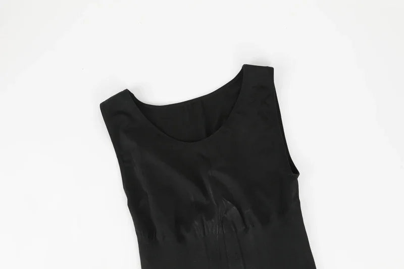 Mens Tummy Compression Shirts Control Shapewear Flat Belly Shaping Abdomen Vest Tank Top Fitness Workout Slimming Body Shaper