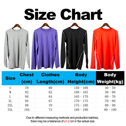 Men Compression Running T-Shirt Gym Sportswear Training Jogging Shirts Fitness Tight Long Sleeve Sport T-shirt Quick Dry Clothe